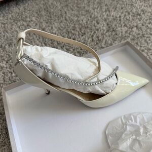 Jimmy Choo Talika 85 Patent Leather Heels – Size 38.5